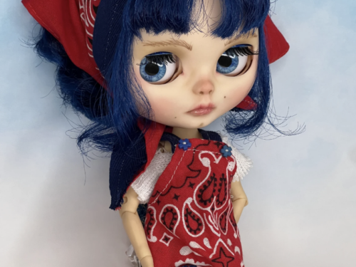 Custom Blythe doll – Liberty Jane – OOAK